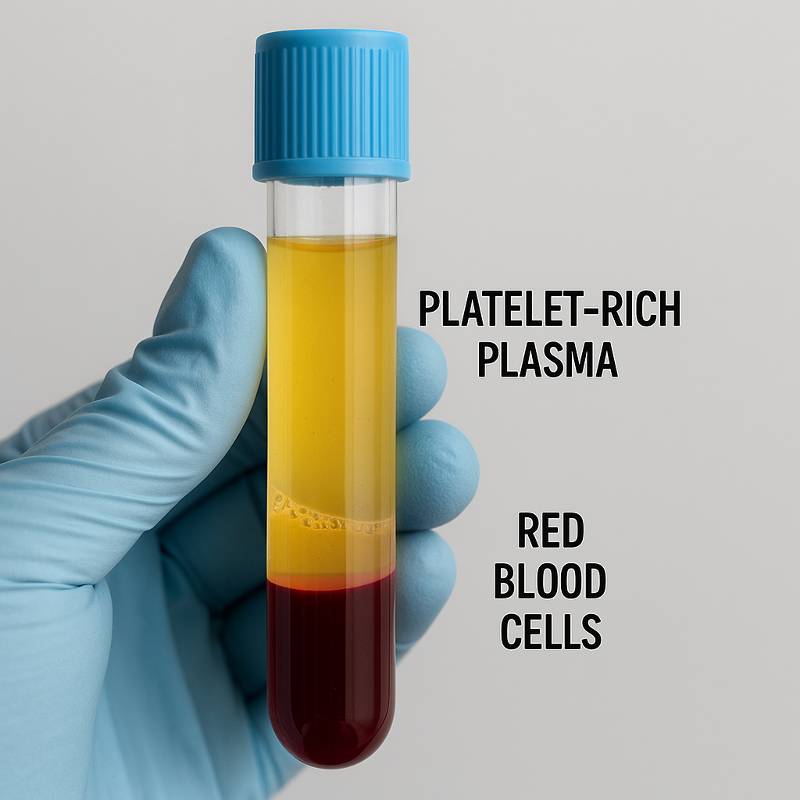Plasma Rico en plaquetas.