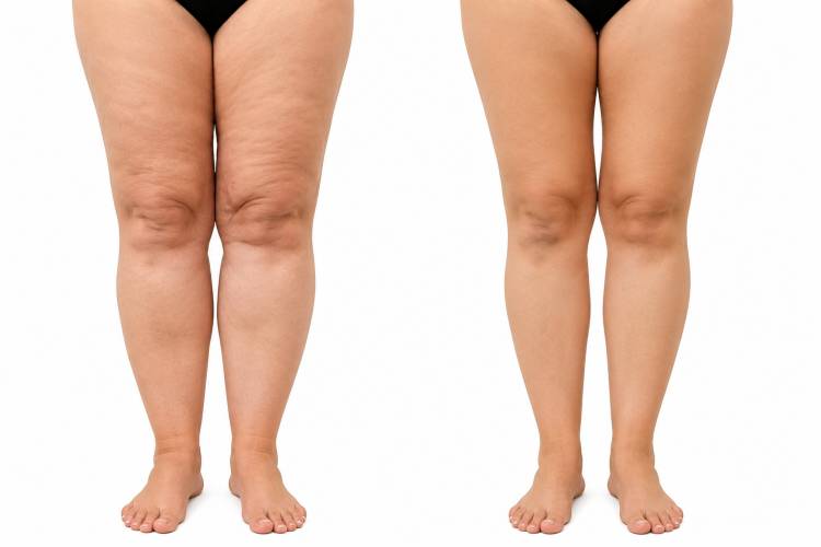 Lipedema en piernas