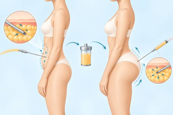 lipotransferencia a gluteos y cadera